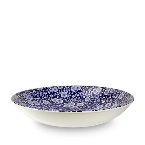 Burleigh Blue Calico Pasta Bowl 568Ml/1Pt